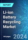 Li-ion Battery Recycling Market: Analysis By Battery Chemistry, By Recycling Process, By End User, By Region, Size and Trends with Impact of COVID-19 and Forecast up to 2029- Product Image