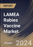 LAMEA Rabies Vaccine Market Size, Share & Trends Analysis Report By Prophylaxis Type (Post-exposure Prophylaxis, and Pre-exposure prophylaxis), By End User, By Application (Human, and Animal), By Product Type, By Country and Growth Forecast, 2023 - 2030- Product Image