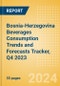 Bosnia-Herzegovina Beverages Consumption Trends and Forecasts Tracker, Q4 2023 (Dairy and Soy Drinks, Alcoholic Drinks, Soft Drinks and Hot Drinks) - Product Thumbnail Image