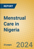 Menstrual Care in Nigeria- Product Image