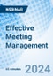 Effective Meeting Management - Webinar (Recorded) - Product Image