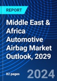 Middle East & Africa Automotive Airbag Market Outlook, 2029- Product Image
