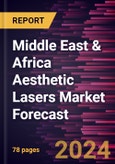 Middle East & Africa Aesthetic Lasers Market Forecast to 2030 - Regional Analysis - by Type, Application, and End User- Product Image