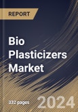 Bio Plasticizers Market Size, Share & Trends Analysis Report By Product (Epoxidized Soyabean Oil (ESBO), Castor Oil-based Plasticizer, Citrates, Succinic Acid, and Others), By Application, By Regional Outlook and Forecast, 2024 - 2031- Product Image