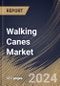 Walking Canes Market Size, Share & Trends Analysis Report By End Use (Aged Use, Patient Use, and Decoration Use), By Material, By Distribution Channel (Retail Stores, Online Retail, and Specialty Medical Stores), By Regional Outlook and Forecast, 2024 - 2031 - Product Thumbnail Image