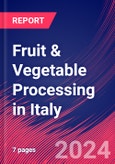 Fruit & Vegetable Processing in Italy - Industry Market Research Report- Product Image