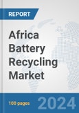 Africa Battery Recycling Market: Prospects, Trends Analysis, Market Size and Forecasts up to 2031- Product Image