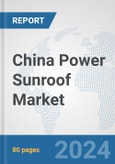 China Power Sunroof Market: Prospects, Trends Analysis, Market Size and Forecasts up to 2032- Product Image