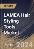 LAMEA Hair Styling Tools Market Size, Share & Trends Analysis Report By Application (Commercial, and Household), By Distribution Channel (Hypermarkets & Supermarkets, Online, Specialty Stores, and Others), By Product, By Country and Growth Forecast, 2024 - 2031- Product Image