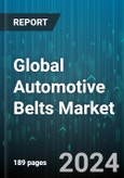 Global Automotive Belts Market by Material (Composite Belts, Rubber Belts, Synthetic Belts), Functionality (Serpentine Belts, Timing Belts/ Camshaft Belts, V-Belts/ Fan Belts), Application - Forecast 2024-2030- Product Image