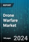 Drone Warfare Market by Drone Type (Fixed-Wing Drones, Hybrid Drones, Rotary-Wing Drones), Capability (Drone Launch & Recovery System, Ground Control Station, Platform), Operation Mode, Range, Application, End-User - Global Forecast 2025-2030 - Product Image