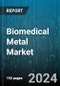 Biomedical Metal Market by Metal Type, Application - Global Forecast 2025-2030 - Product Image