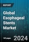 Global Esophageal Stents Market by Type (Biodegradable Stents, Self-expandable Metal Stents, Self-expandable Plastic Stents), Material (Nitinol, Silicone, Stainless Steel), Application, End User - Forecast 2024-2030 - Product Image