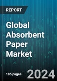 Global Absorbent Paper Market by Product (Bibulous Paper, Blotting Paper, Filter Paper), Material (Cellulose-Based, Cotton Fiber-Based, Synthetic Fibers-Based), End-Use - Forecast 2024-2030- Product Image
