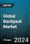 Global Backpack Market by Material (Canvas, Cordura, Leather), Price Range (Economy, Mid-Range, Premium), Age Group, Distribution Channel, Application - Forecast 2024-2030 - Product Image