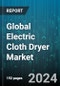 Global Electric Cloth Dryer Market by Product Type (Vented Electric Dryers, Ventless Electric Dryers), Price Range (Economy, Mid-range, Premium), Drying Capacity, End User, Distribution Channel - Forecast 2024-2030 - Product Thumbnail Image