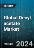 Global Decyl acetate Market by Purity (More than 95%, =95%), Application (Cosmetics & Personal Care, Flavor Manufacturing, Fragrance Manufacturing) - Forecast 2024-2030- Product Image