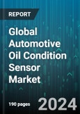 Global Automotive Oil Condition Sensor Market by Sensor Type (Chemical Property Sensors, Electrical Conductivity Sensors, Optical Sensors), Application (Differential System, Engine, Hydraulic Power Steering System), End-Use, Distribution Channel - Forecast 2024-2030- Product Image