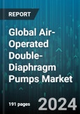 Global Air-Operated Double-Diaphragm Pumps Market (AODD) by Pump Type (Explosion-Proof AODD Pumps, Metallic AODD Pumps, Non-metallic AODD Pumps), Valve Type (Ball Valve, Flap Valve), Material, Discharge Pressure, End-User - Forecast 2024-2030- Product Image