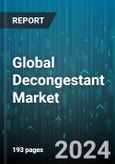 Global Decongestant Market by Type (Drops, Flavoured Powders, Liquids/Syrups), Category (Nasal Decongestant, Oral Decongestant, Topical Decongestant), Indication, Distribution Channel - Forecast 2024-2030- Product Image