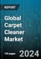 Global Carpet Cleaner Market by Product (Canister Carpet Cleaners, Portable Carpet Cleaners, Upright Carpet Cleaners), Application (Commercial, Residential), Distribution Channel - Forecast 2024-2030 - Product Image
