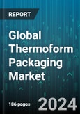 Global Thermoform Packaging Market by Material (Polyethylene, Polyethylene Terephthalate, Polypropylene), Packaging Type (Blister Packs, Clamshells, Skin Packaging), Processing Method, Application - Forecast 2024-2030- Product Image
