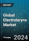 Global Electrolarynx Market by Type (Handheld Electrolarynx Devices, Implantable Electrolarynx Devices, Neck-mounted Electrolarynx Devices), Technology (Analog electrolarynx devices, Digital electrolarynx devices), Distribution Channel, End-User - Forecast 2024-2030- Product Image