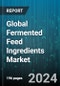 Global Fermented Feed Ingredients Market by Product (Microbial Cultures, Prebiotics, Protein-rich Ingredients), Form (Dry, Liquid), Livestock, Distribution Channel - Forecast 2024-2030 - Product Thumbnail Image