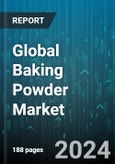 Global Baking Powder Market by Type (Aluminum-based Baking Powder, Aluminum-free Baking Powder), Distribution Channel (Offline, Online), Application - Forecast 2024-2030- Product Image