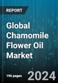 Global Chamomile Flower Oil Market by Type (German Chamomile Oil, Roman Chamomile Oil), Distribution Channel (Offline, Online), Application - Forecast 2024-2030- Product Image
