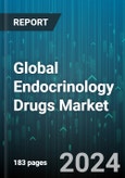 Global Endocrinology Drugs Market by Therapy Area (Diabetes Drugs, Human Growth Hormone, Thyroid Hormone Disorders), Distribution Channel (Hospital pharmacies, Online pharmacies, Retail pharmacies) - Forecast 2024-2030- Product Image