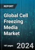 Global Cell Freezing Media Market by Type (Dimethyl Sulfoxide-based Media, Glycerol-Based Media, Serum-Free Media), Application (Biobanking, Cancer Research, Genetic Engineering & CRISPR Technology), End-Use - Forecast 2024-2030- Product Image