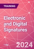 Electronic and Digital Signatures - Understanding the Law and Best Practice Training Course 24 (ONLINE EVENT: November 5, 2024)- Product Image