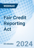 Fair Credit Reporting Act - Webinar (Recorded)- Product Image