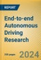 End-to-end Autonomous Driving (E2E AD) Research Report, 2024 - Product Image