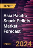 Asia Pacific Snack Pellets Market Forecast to 2030 - Regional Analysis - by Source (Potato, Corn, Rice, Tapioca, Multigrain, and Others), Type (Plain and Flavored), and Form (Laminated, Die Face, Tri Dimensional, and Others)- Product Image
