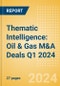 Thematic Intelligence: Oil & Gas M&A Deals Q1 2024 - Top Themes - Product Thumbnail Image