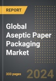 Global Aseptic Paper Packaging Market (2024 Edition): Market Size, Trends, Opportunities and Forecast by Packaging Type, Material, End-Use, Region, By Country: 2020-2030- Product Image