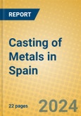 Casting of Metals in Spain- Product Image