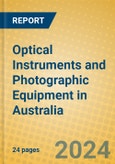 Optical Instruments and Photographic Equipment in Australia- Product Image