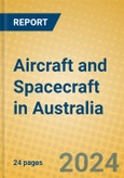 Aircraft and Spacecraft in Australia- Product Image