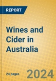 Wines and Cider in Australia- Product Image