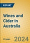 Wines and Cider in Australia - Product Image