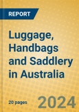 Luggage, Handbags and Saddlery in Australia- Product Image