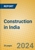 Construction in India- Product Image