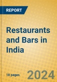 Restaurants and Bars in India- Product Image