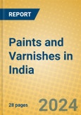 Paints and Varnishes in India- Product Image