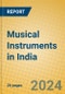 Musical Instruments in India - Product Image