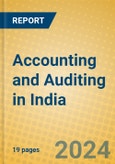 Accounting and Auditing in India- Product Image