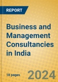 Business and Management Consultancies in India- Product Image